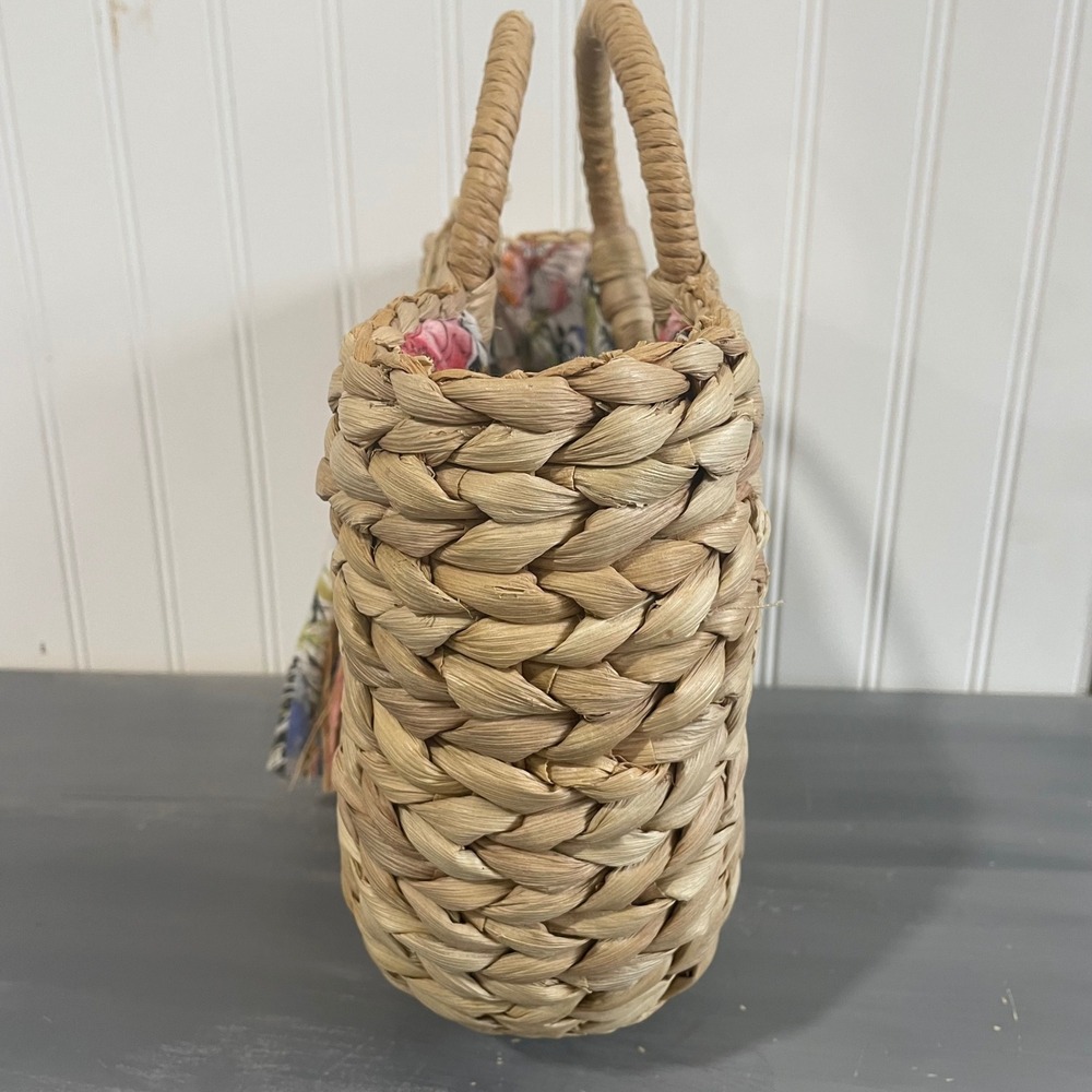 J. Jill Natural Woven Tote with Tassel - Picture 3 of 13